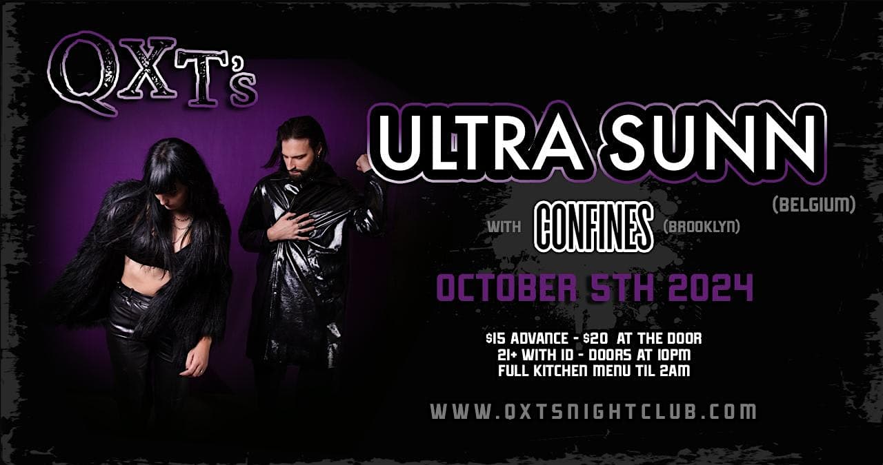 ULTRA SUNN … live @ QXT’s – Newark, NJ