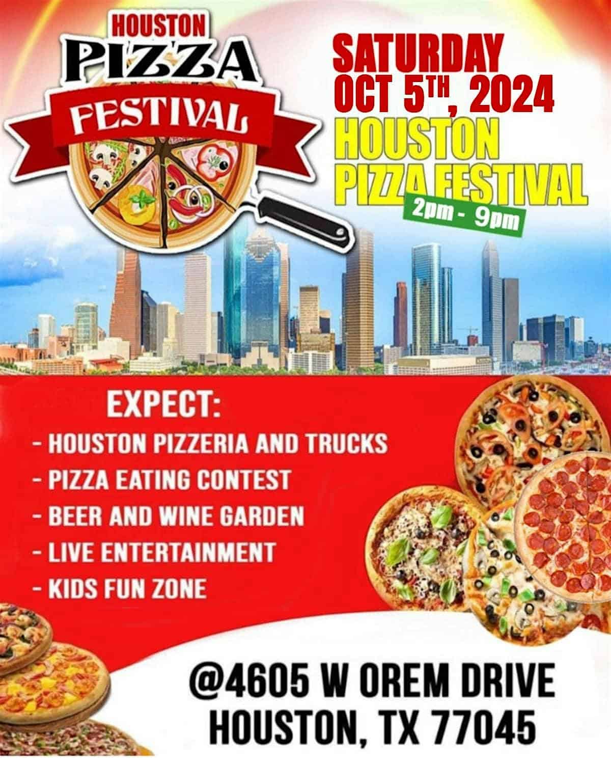 Houston Pizza Festival – Houston, TX