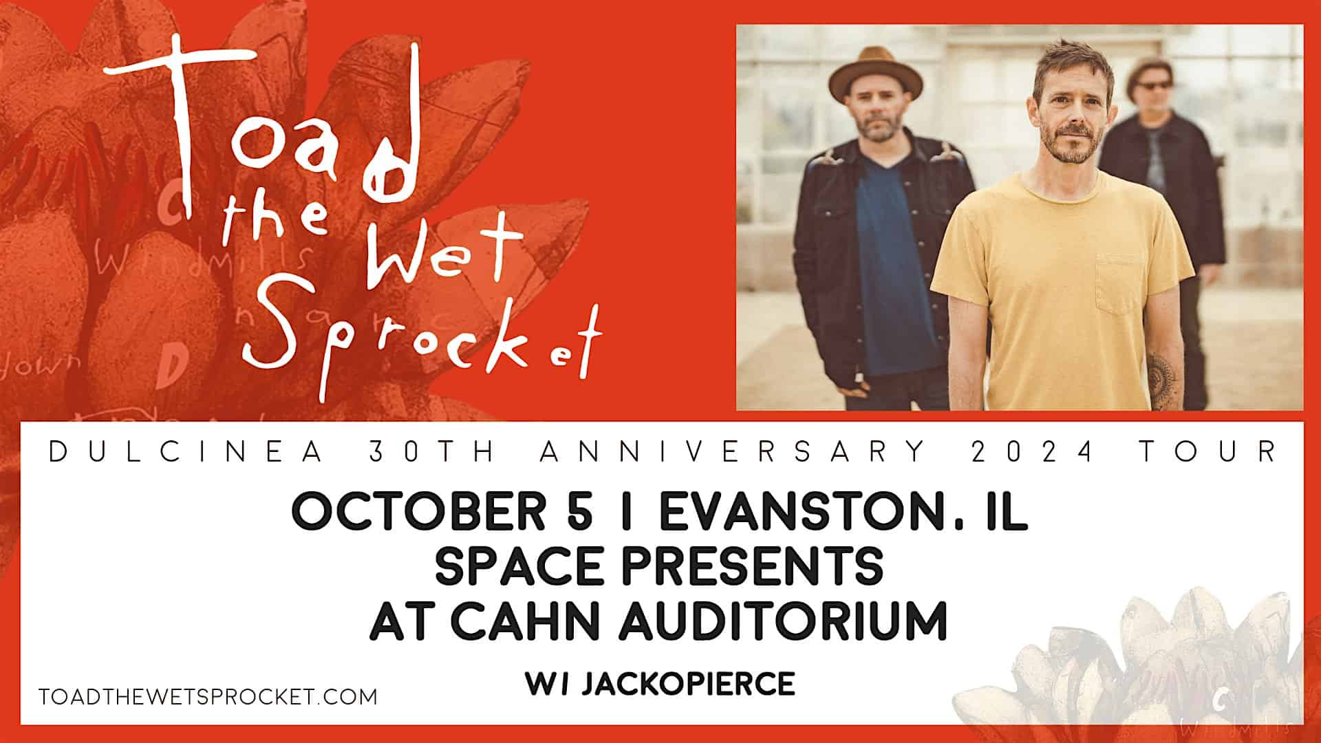 Toad the Wet Sprocket w/ Jackopierce – Evanston, IL