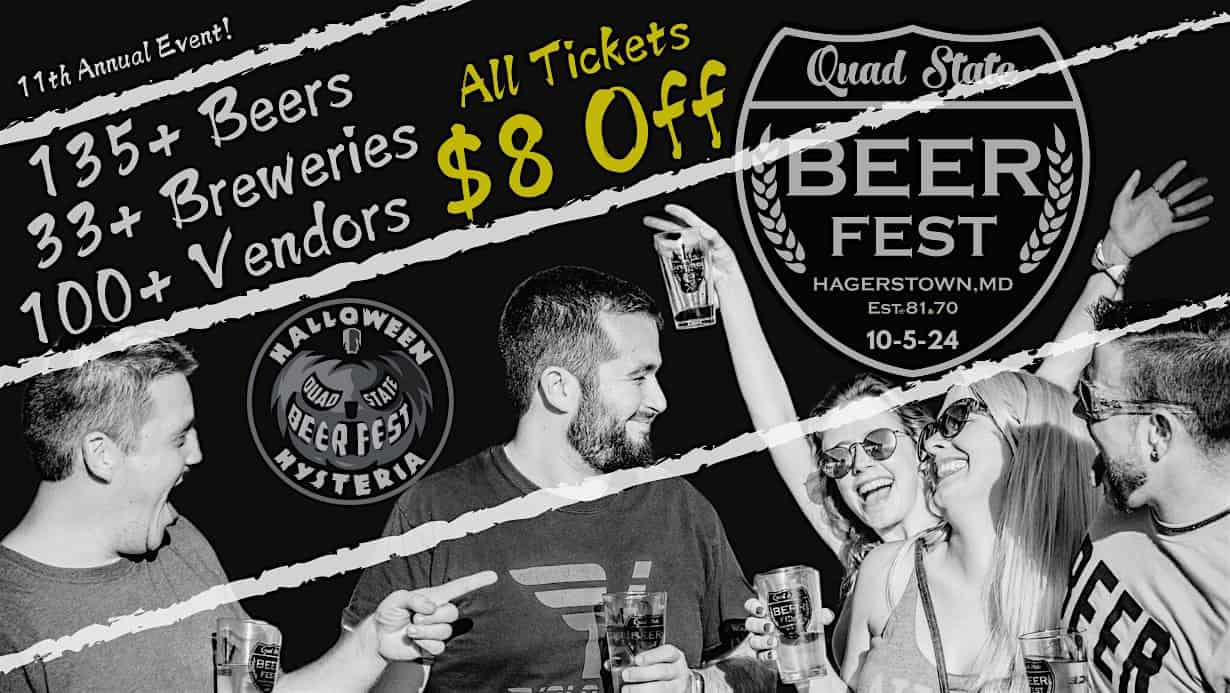 Quad State Beer Fest: Halloween Hysteria 2024 – Boonsboro, MD