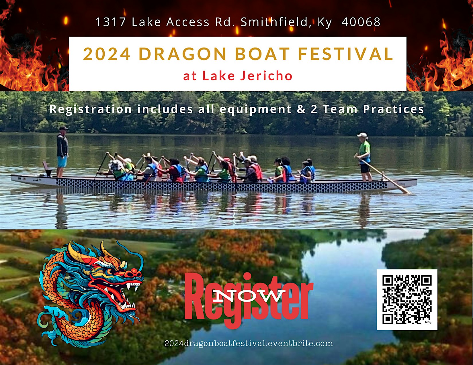 2024 Dragon Boat Festival at Lake Jericho – Henry County, KY