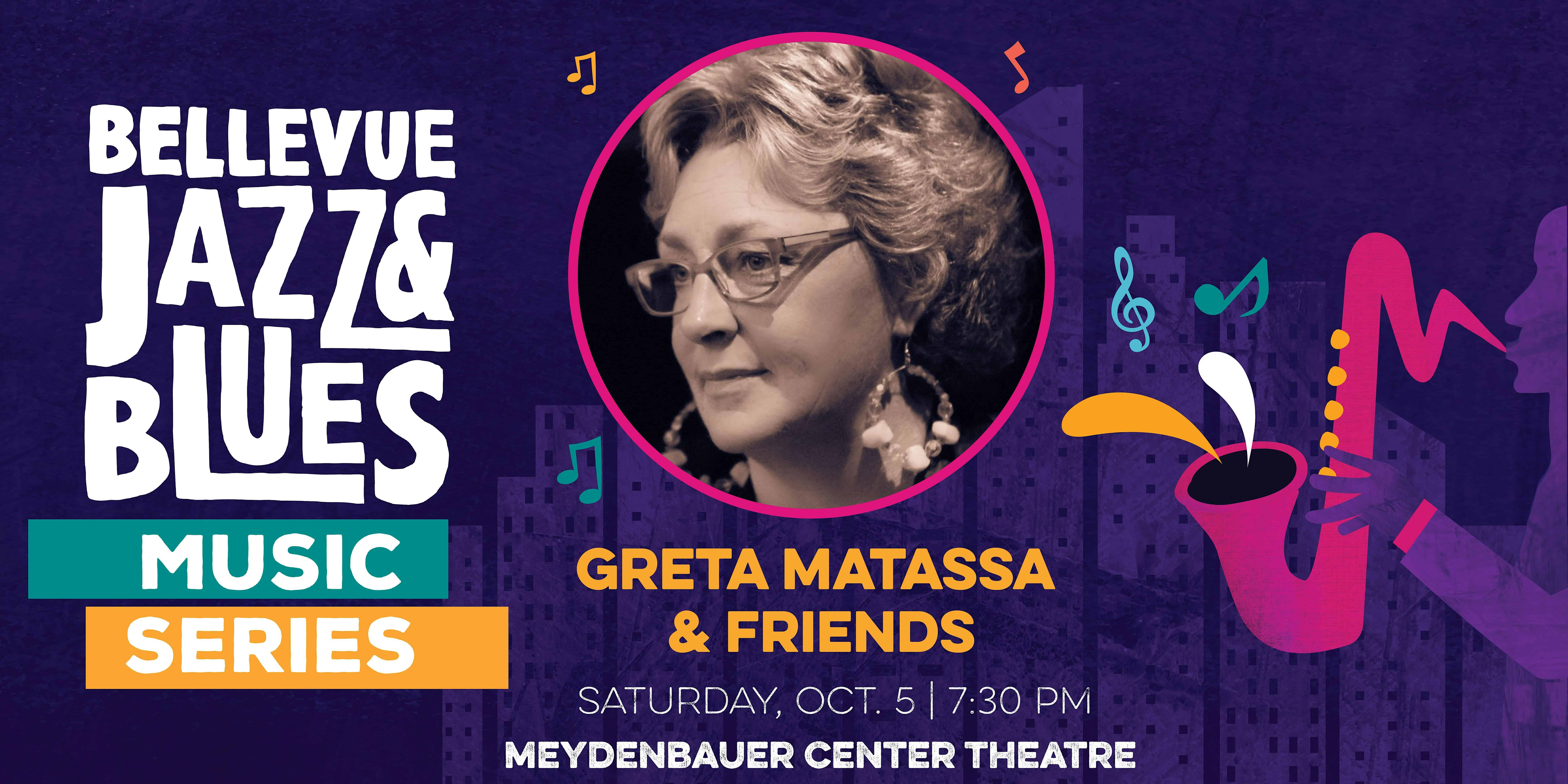 Greta Matassa & Friends at Bellevue Jazz & Blues Music Series – Bellevue, WA