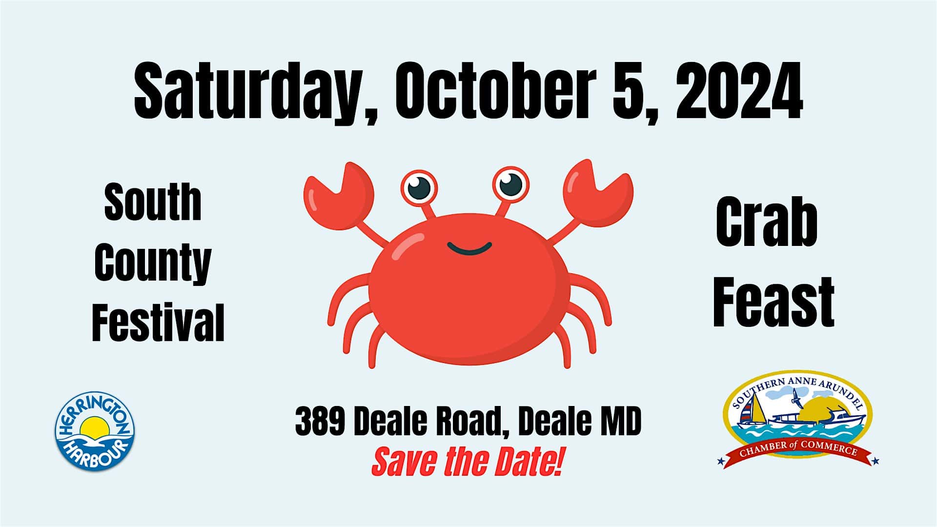 South County Crab Feast and Festival – Tracys Landing, MD