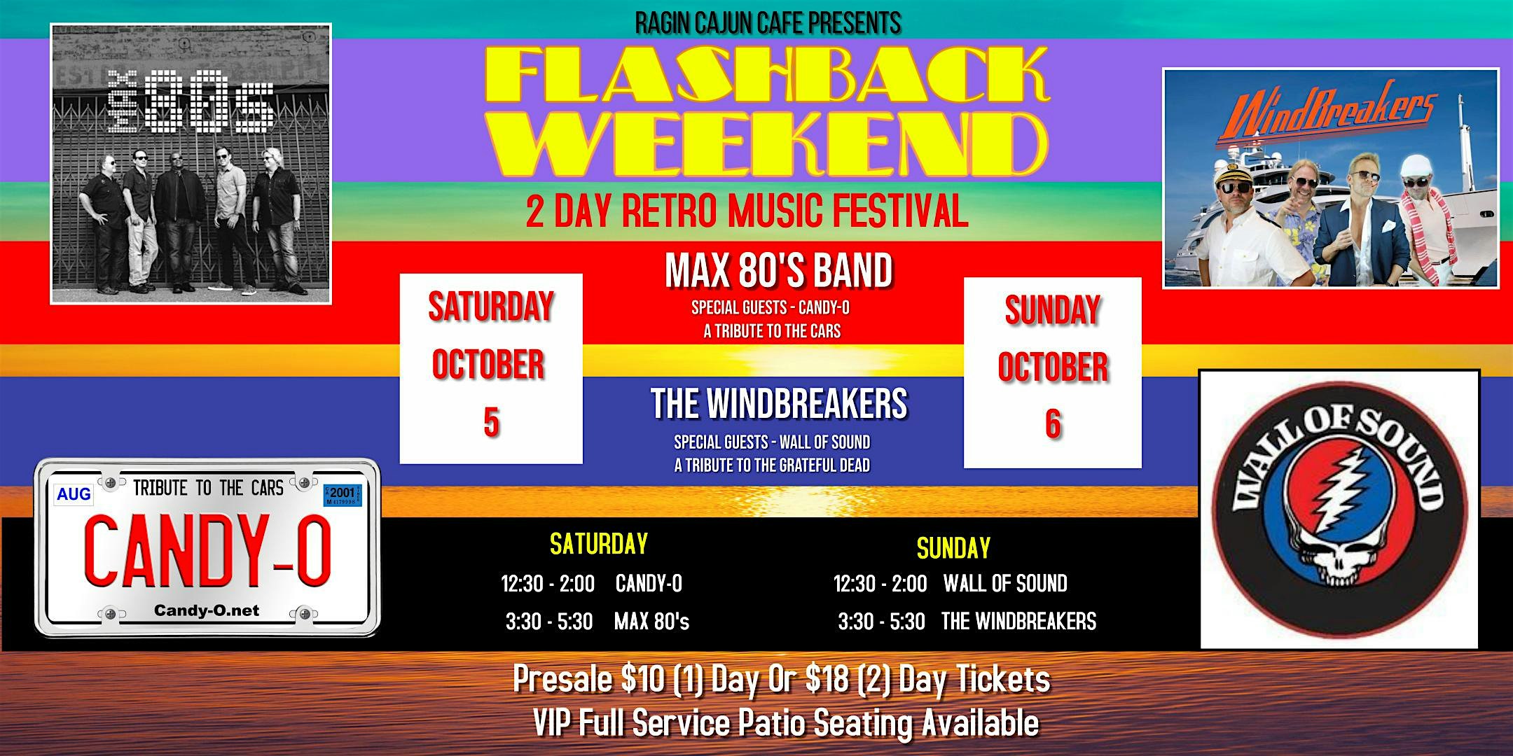 The Ragin Cajun Flashback Weekend – Redondo Beach, CA