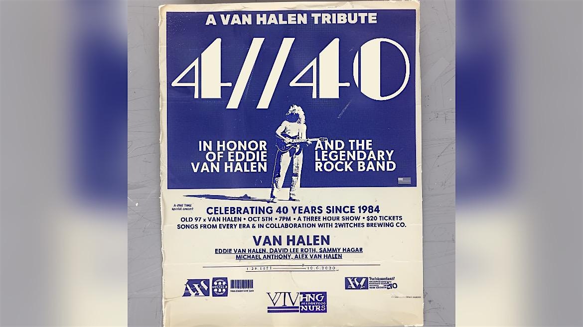 4/40: A Van Halen Tribute – Danville, VA