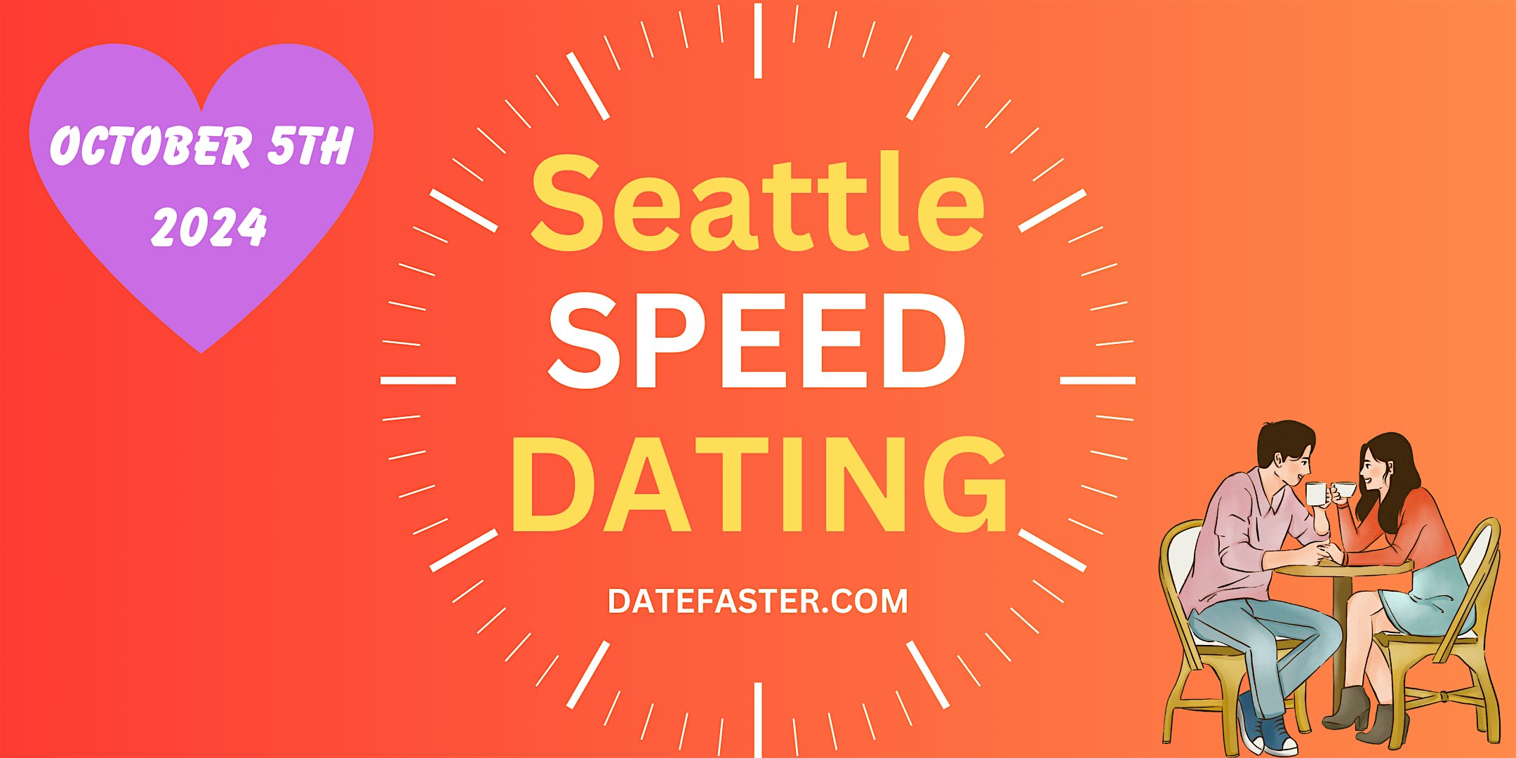 Speed Dating Seattle Singles 24-39 – Seattle, WA