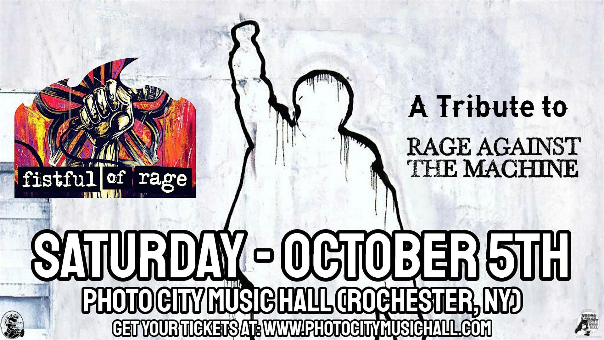 Fistful Of Rage : A Tribute to Rage Against The Machine – Rochester, NY – Rochester, NY