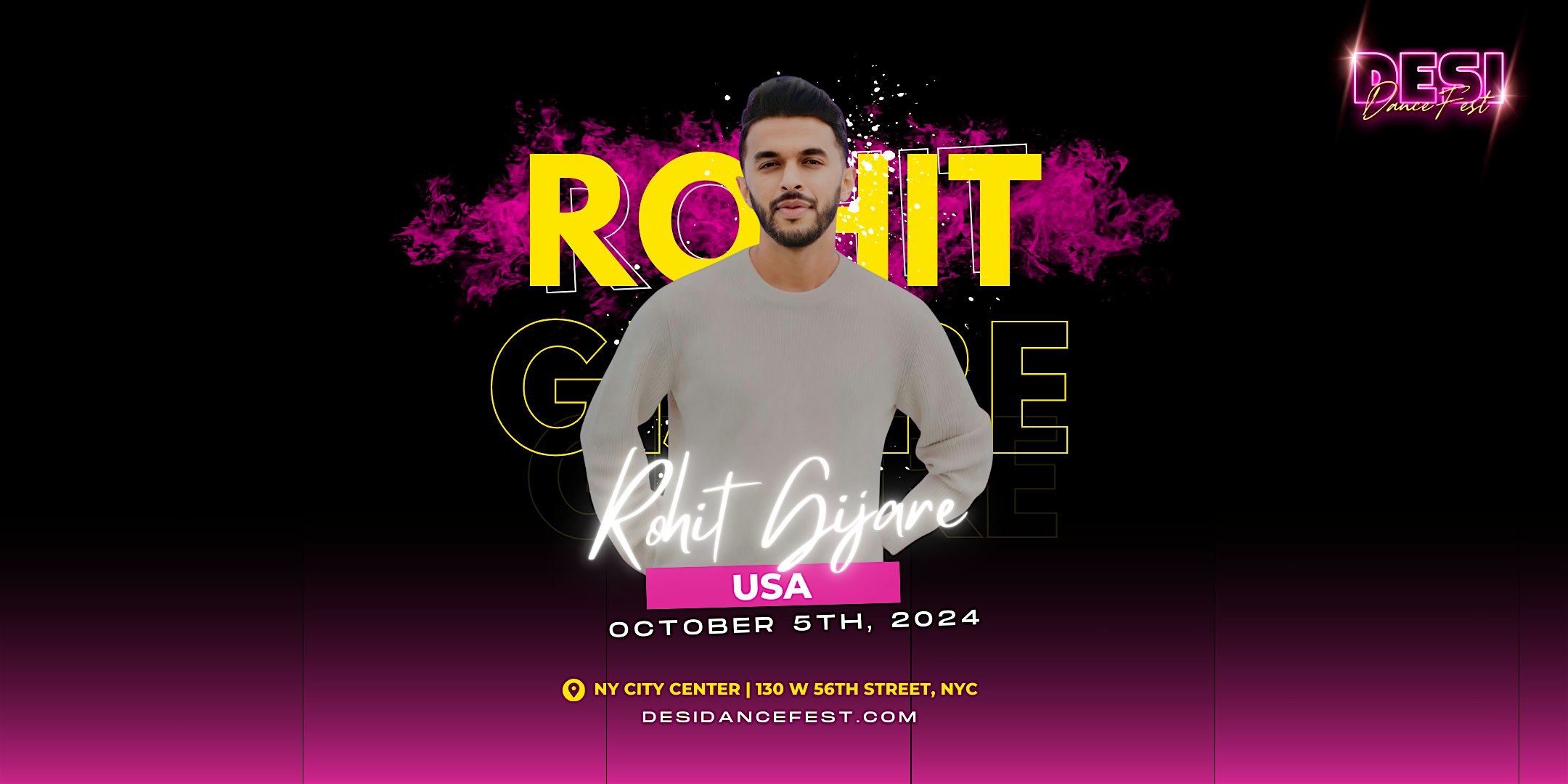 Rohit Gijare NYC Dance Workshop – Desi Dance Fest 2024 – New York, NY