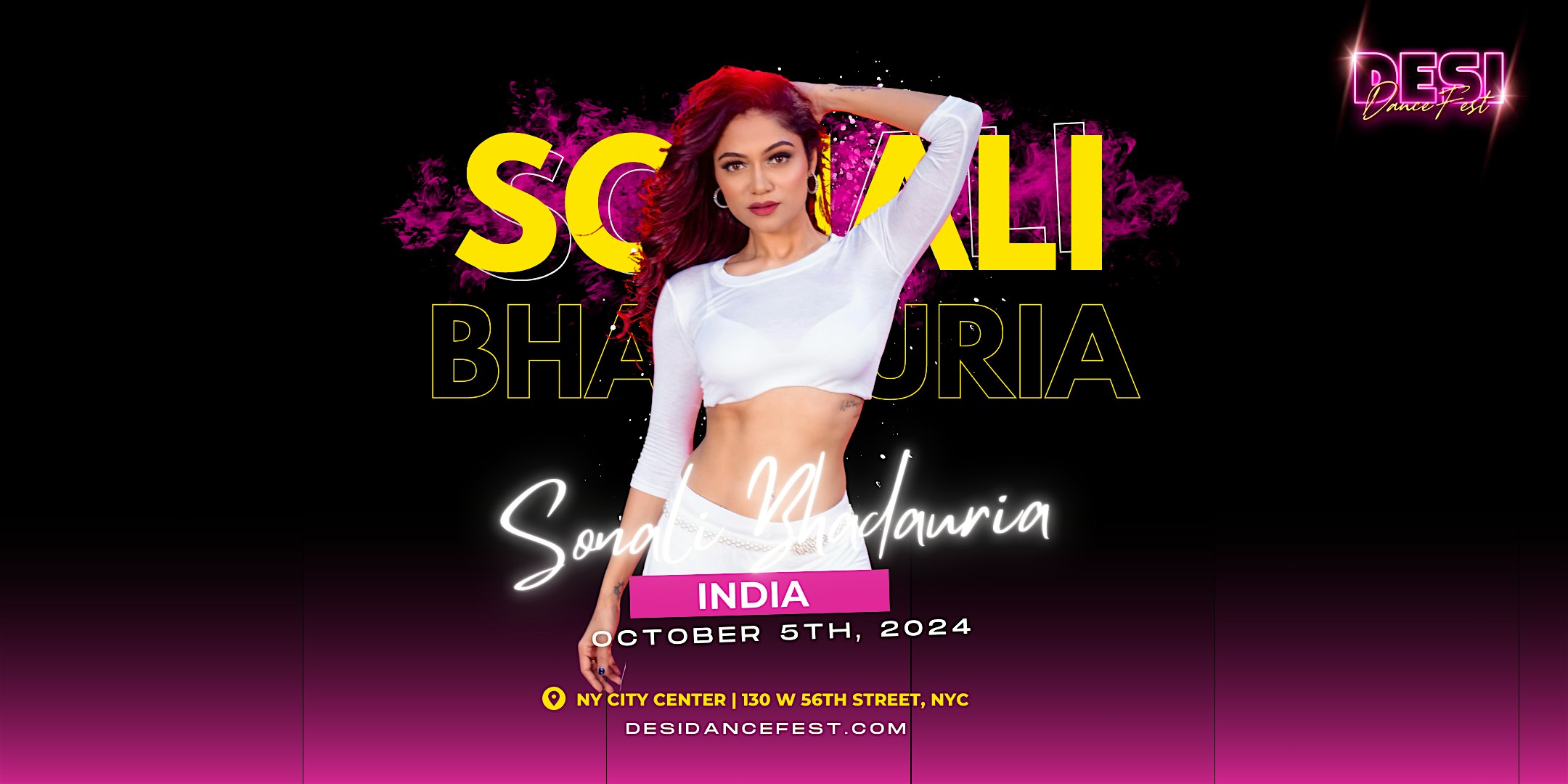 Sonali Bhadauria NYC Dance Workshop – Desi Dance Fest 2024 – New York, NY