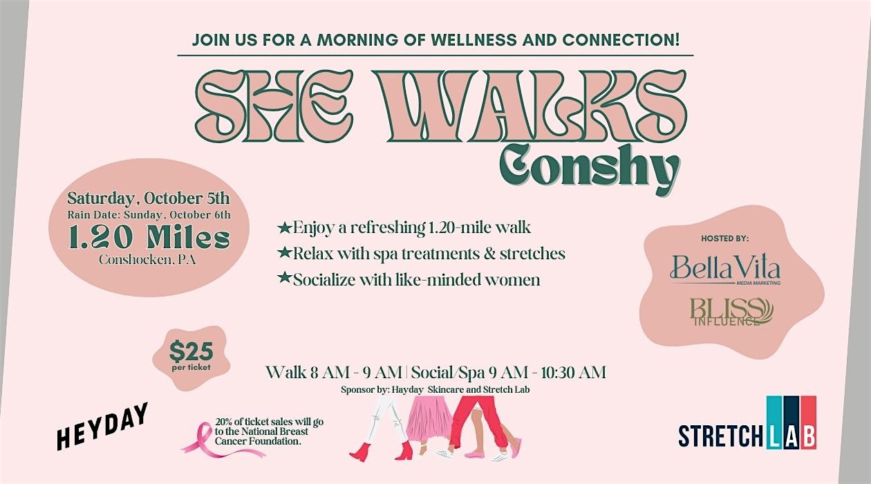 She Walks – Conshy – Conshohocken, PA