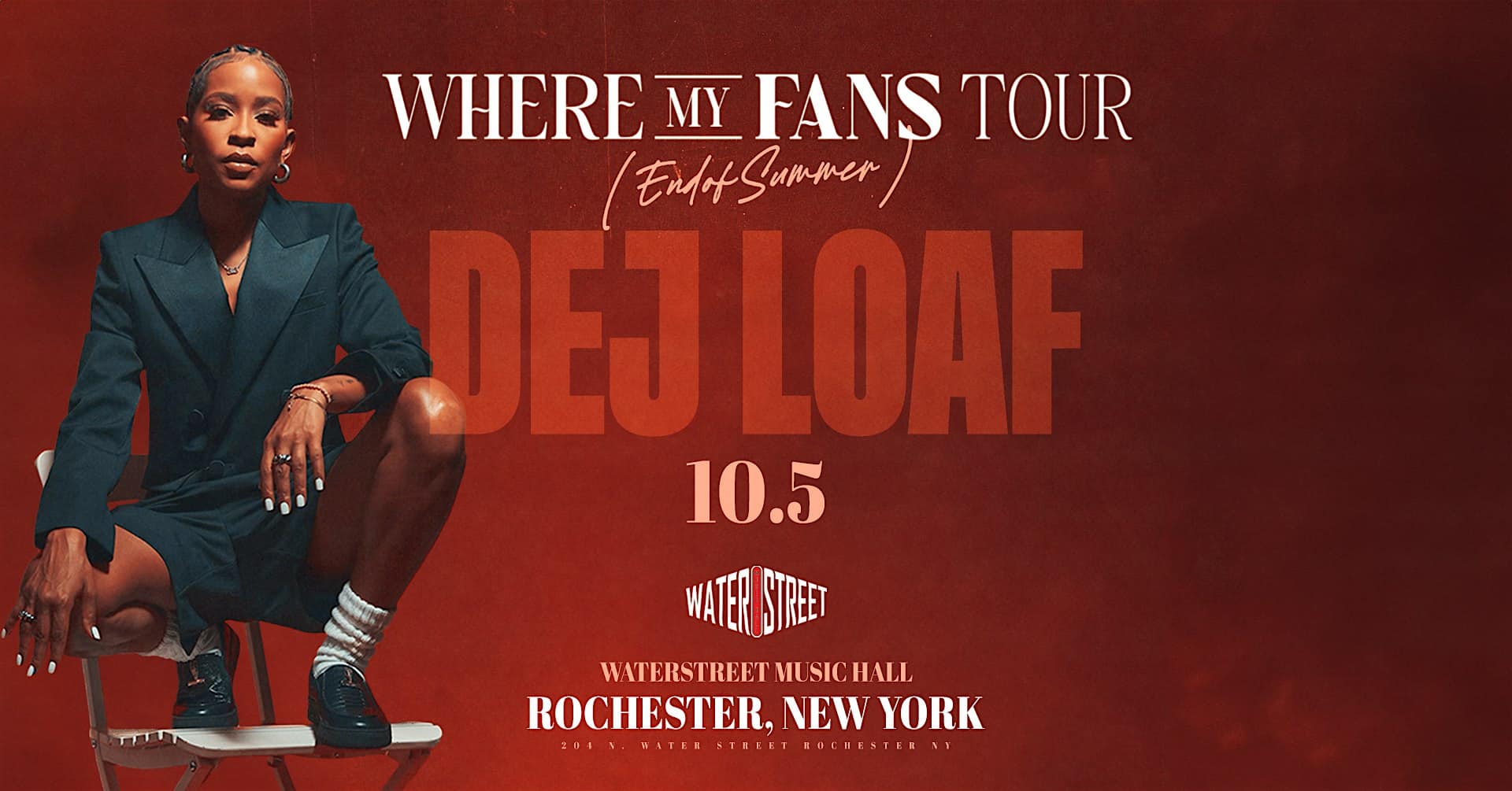 DeJ Loaf “Where My Fans Tour” End of Summer – Rochester, NY