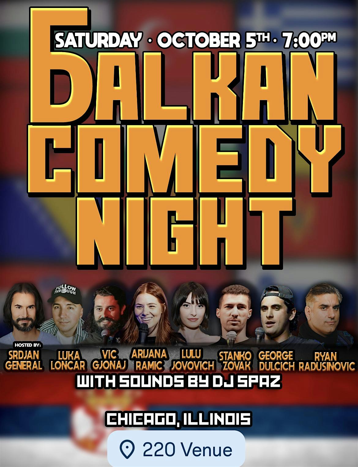 Balkan Comedy Night Chicago – Chicago, IL