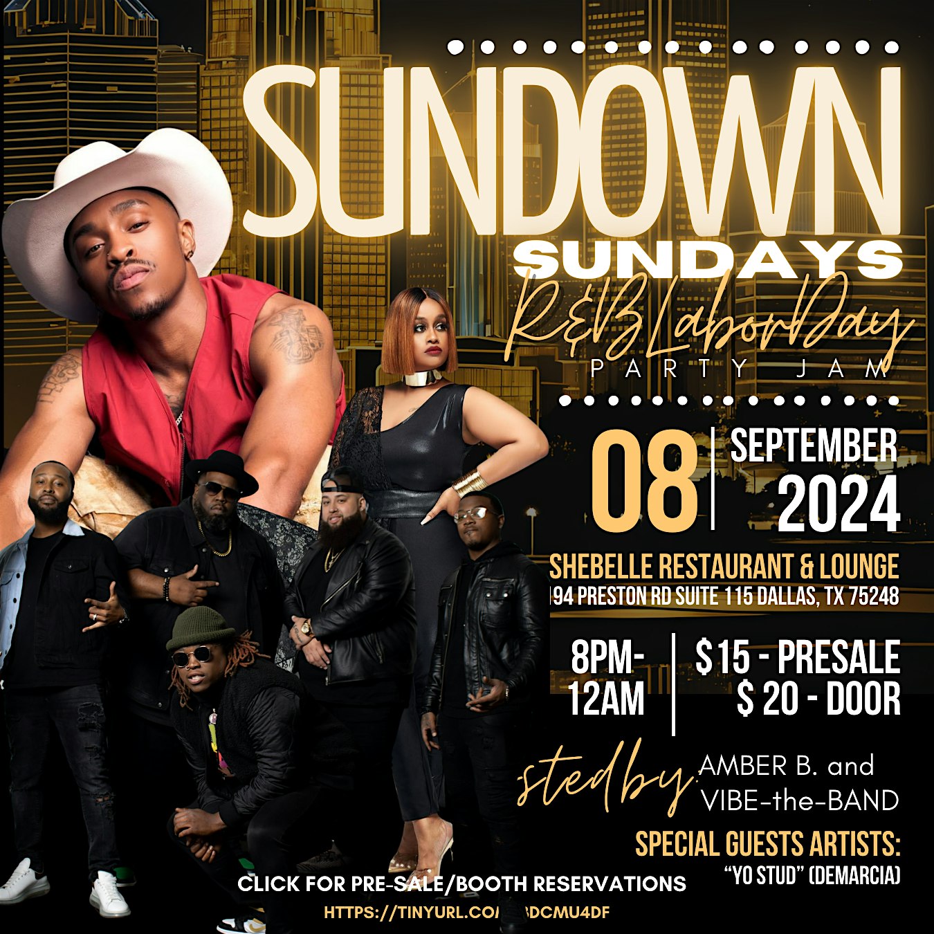 Sundown Sundays R&B Party & Jam – Dallas, TX