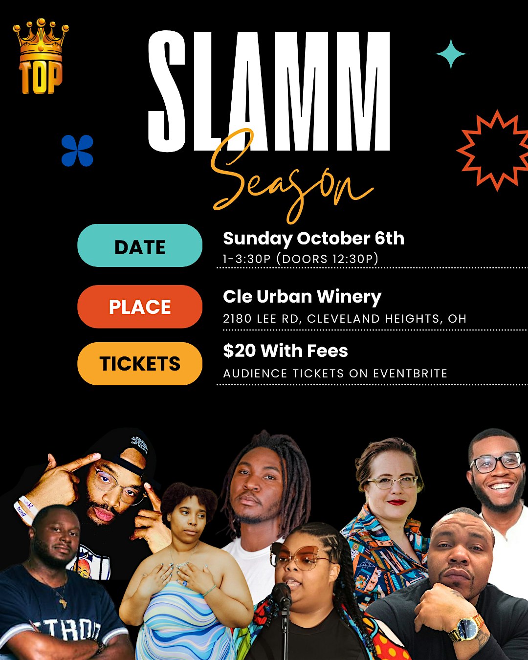 Slamm Season Poetry Slam – Cleveland Heights, OH