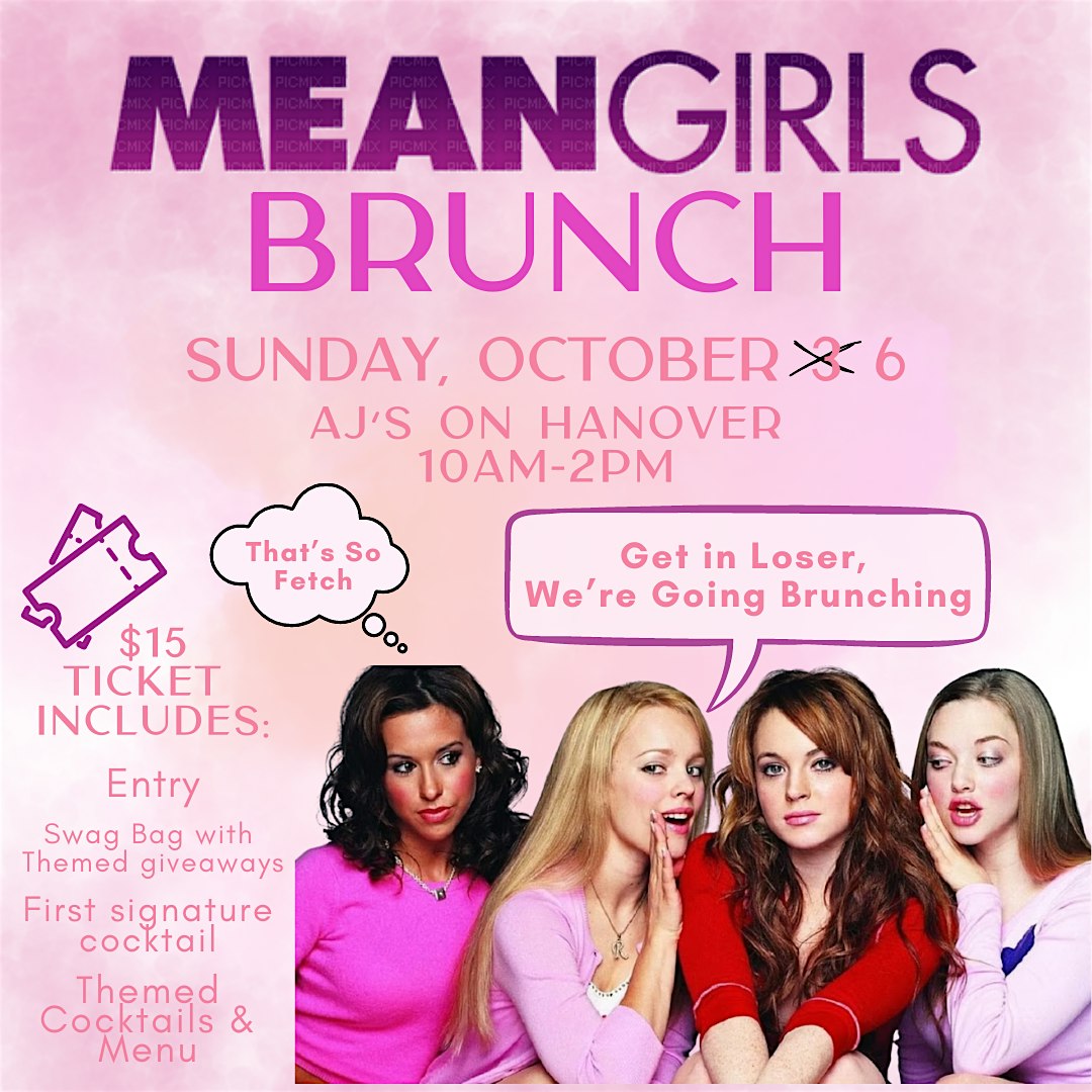 Mean Girls Brunch – Baltimore, MD