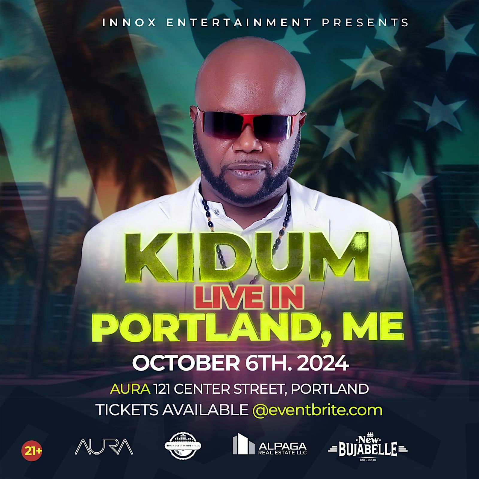 Kidum live in Portland Maine – Portland, ME