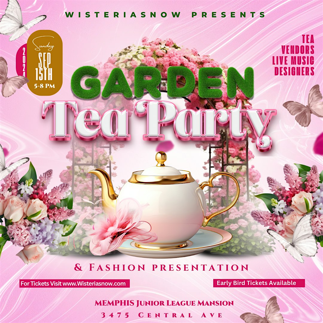 Garden Tea Party & Fashion Presentation – Memphis, TN