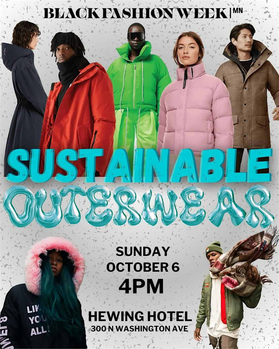 BFWMN presents Sustainable OuterWear Fashion Show – Minneapolis, MN