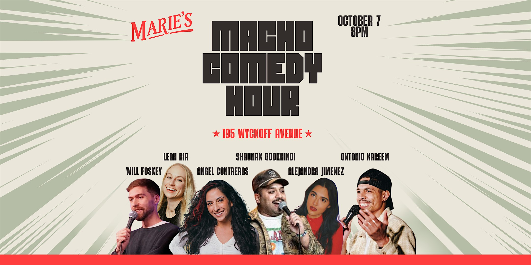 Macho Comedy Hour – Brooklyn, NY