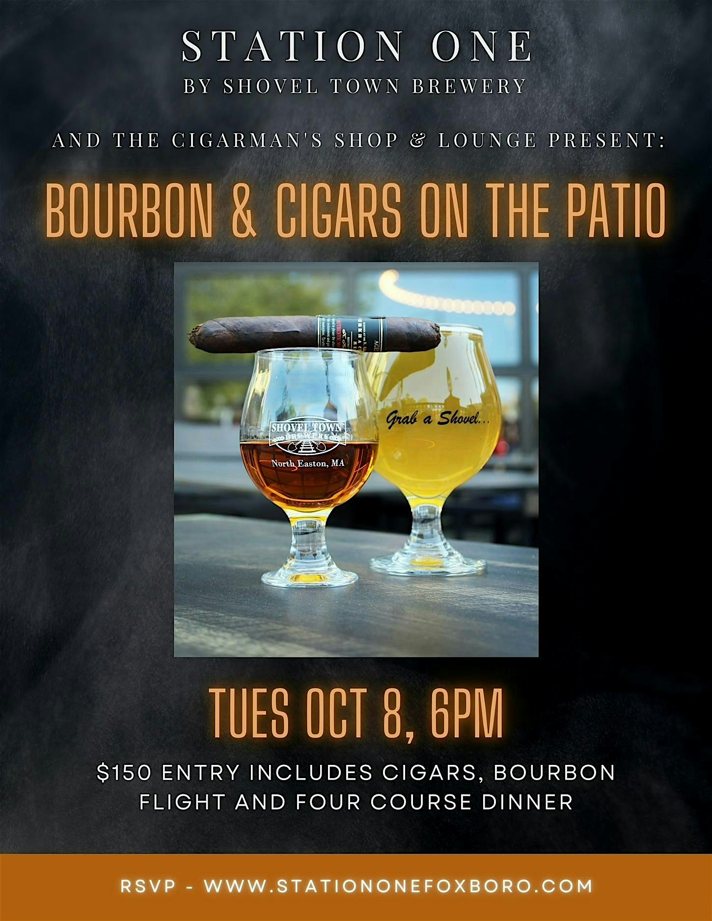 Bourbon and Cigars on the Patio – Foxborough, MA