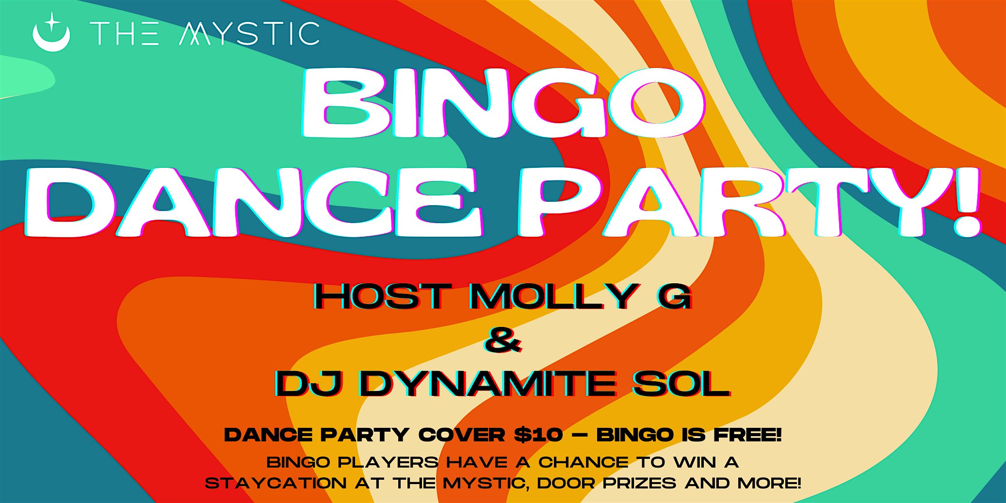 “Bingo Dance Party” – w/ Host MOLLY G and DJ DYNAMITE SOL – Santa Fe, NM