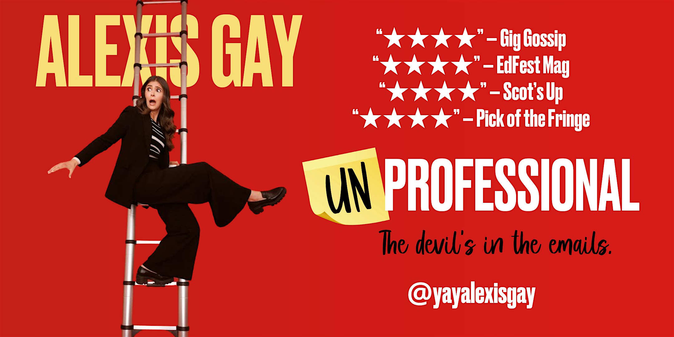 Alexis Gay: Unprofessional – San Francisco, CA