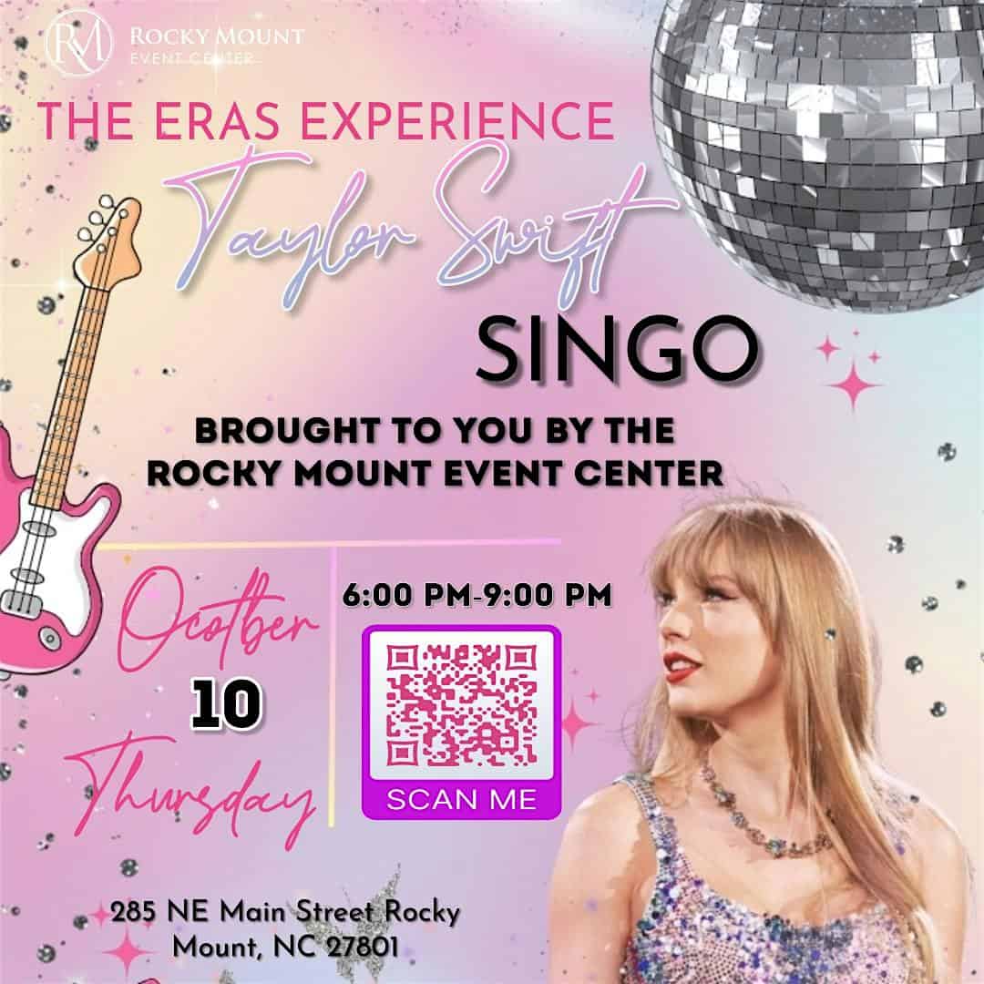 Taylor Swift SINGO Night – Rocky Mount, NC