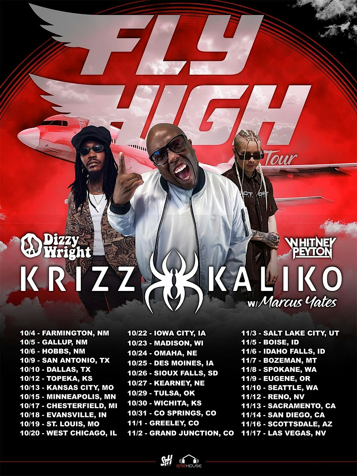 Krizz Kaliko + Dizzy Wright : Live In Concert – Haltom City, TX