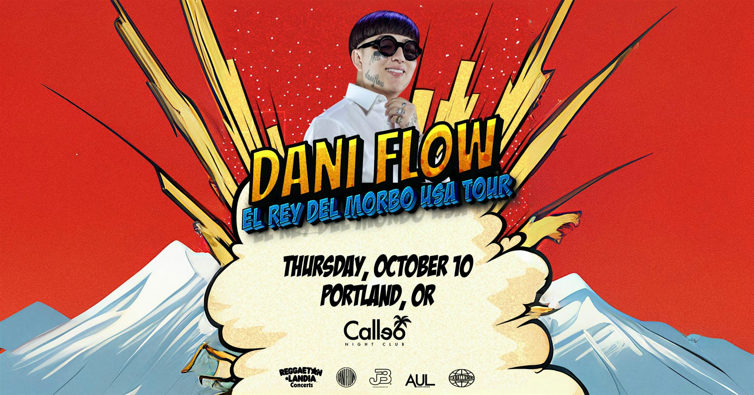 DANI FLOW LIVE! @ CALLE 6 NIGHT CLUB | PORTLAND, OR – REY DEL MORBO TOUR – Portland, OR