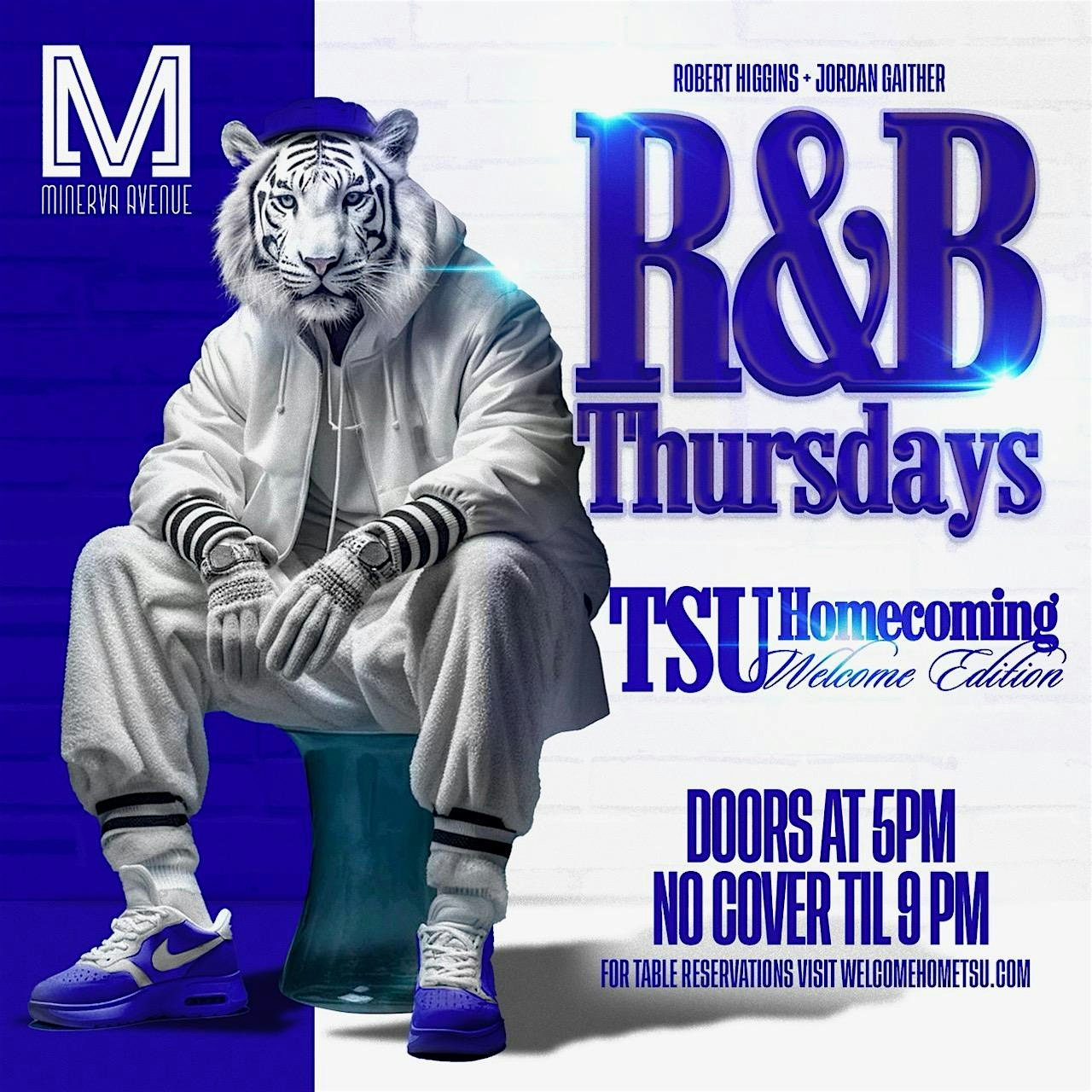 R&B THURSDAY @ MINERVA – Nashville, TN