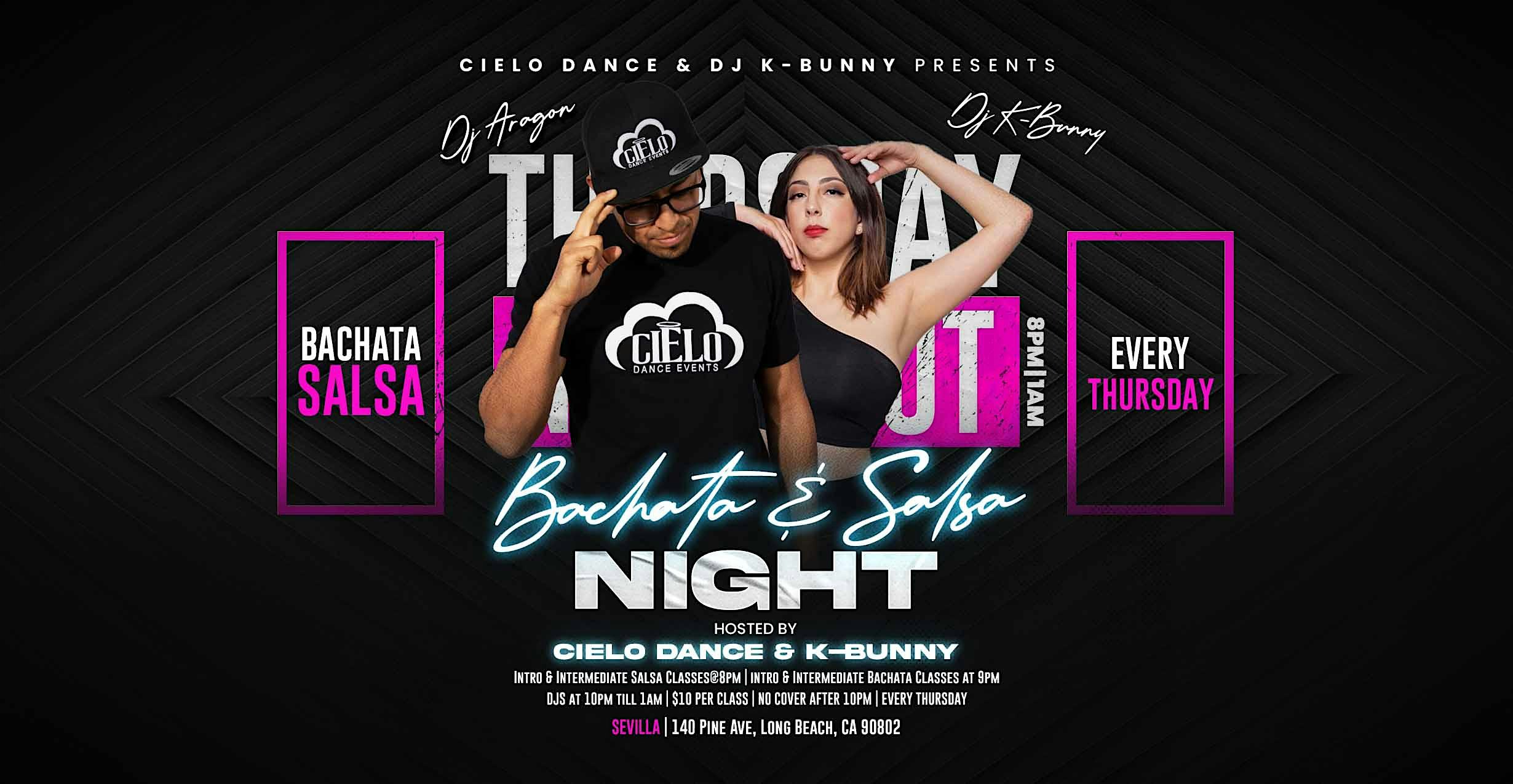 Salsa & Bachata Thursday Nights In Downtown Long Beach – Long Beach, CA