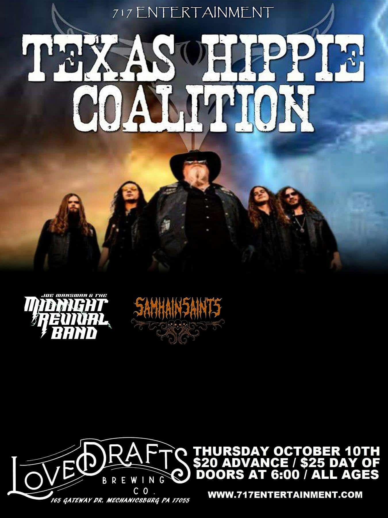 Texas Hippie Coalition – Mechanicsburg, PA