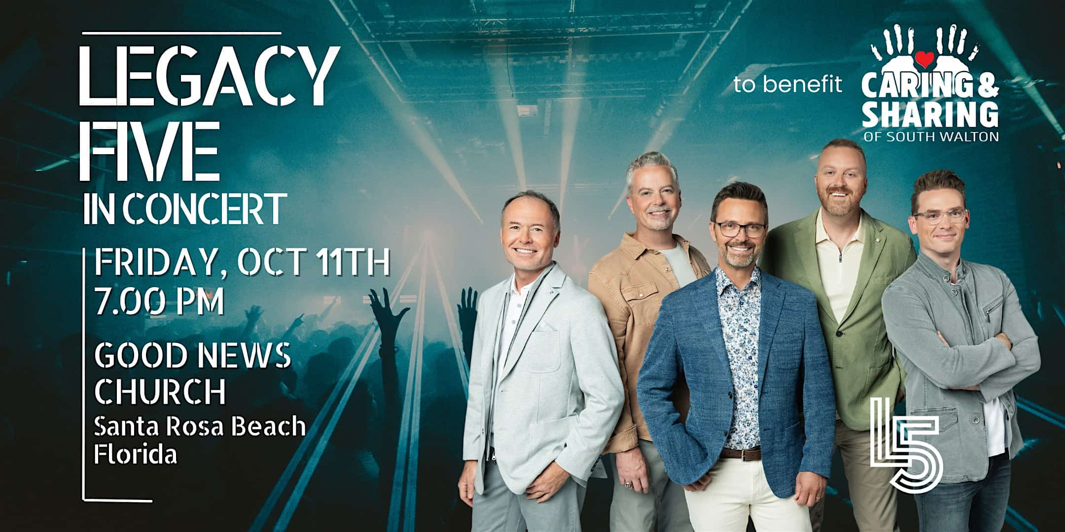 Legacy Five in Concert – Santa Rosa Beach, FL