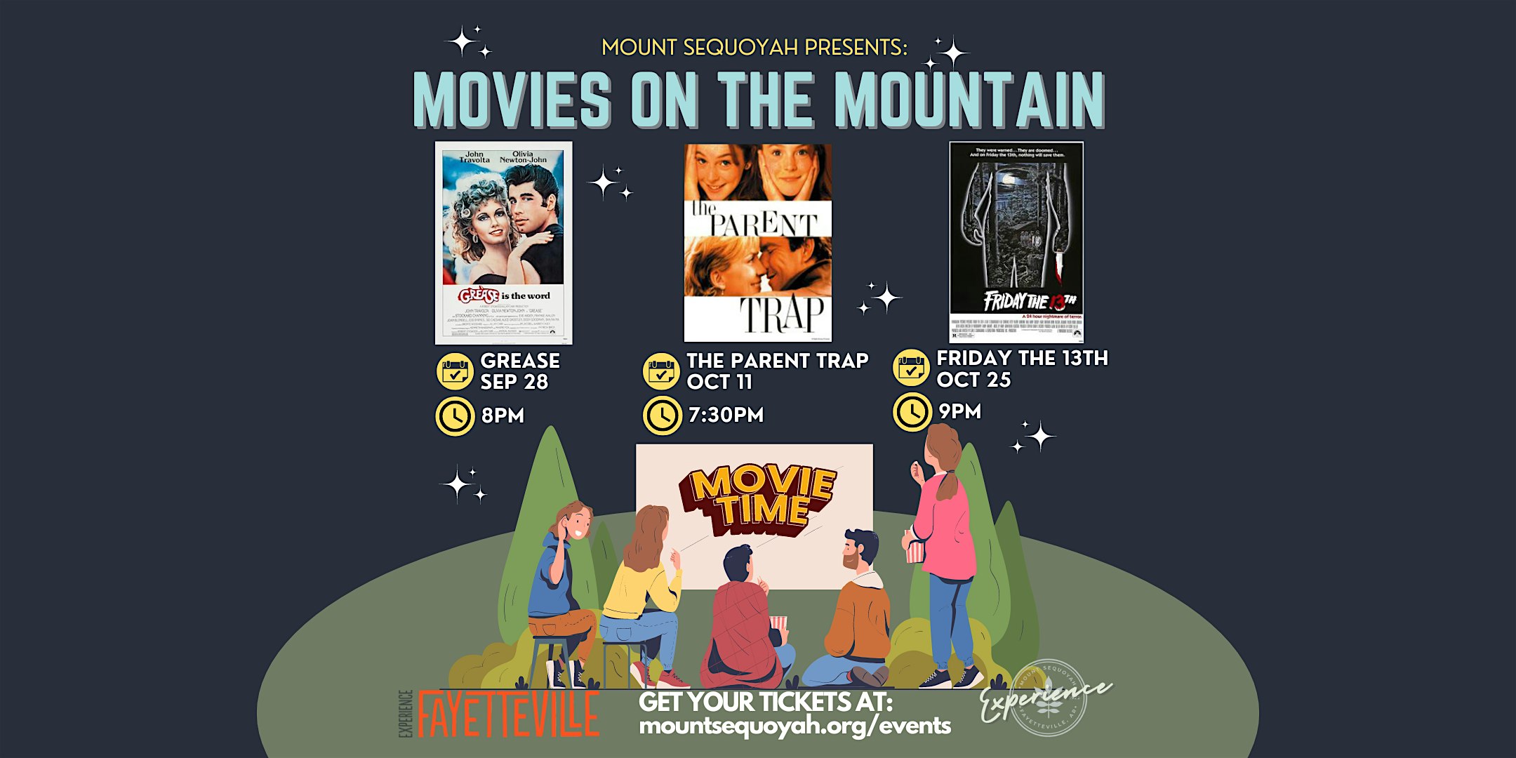 Movies on the Mountain: The Parent Trap (1998) – Fayetteville, AR