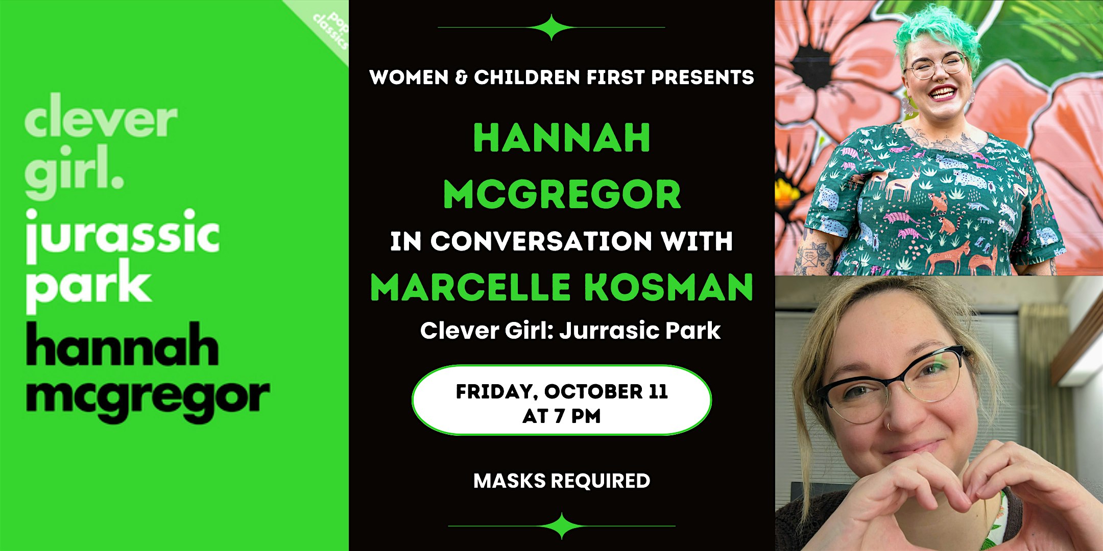 In-person Event: CLEVER GIRL by Hannah McGregor with Marcelle Kosman – Chicago, IL