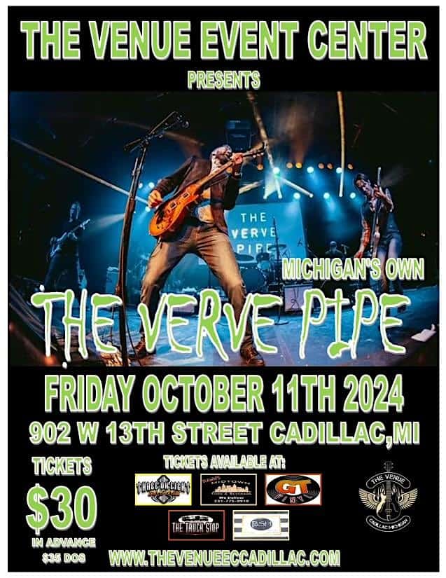 The verve pipe Live – Cadillac, MI