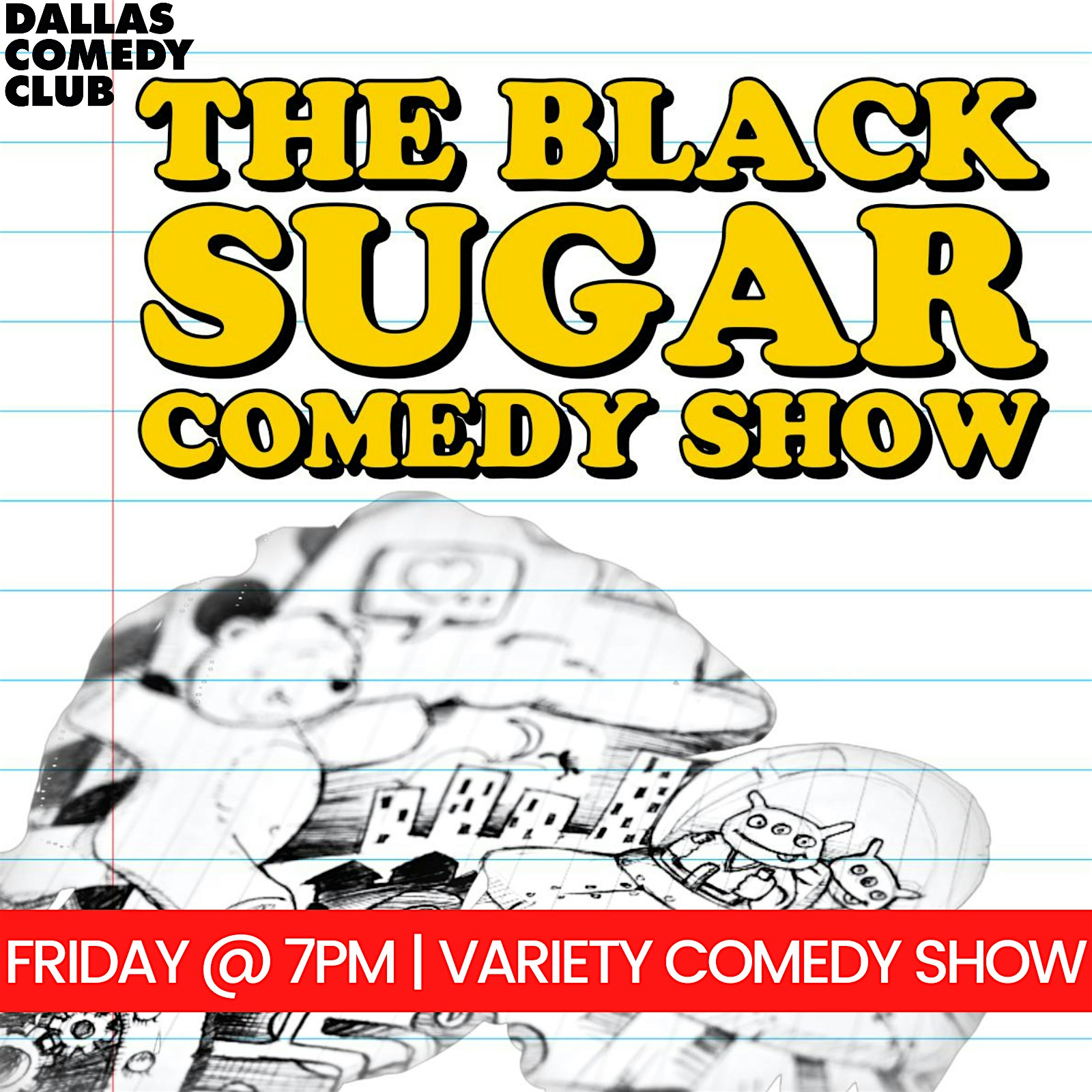 The Black Sugar Comedy Show – Dallas, TX