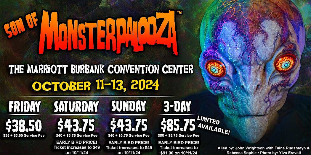 SON OF MONSTERPALOOZA – Burbank – 2024 – Burbank, CA