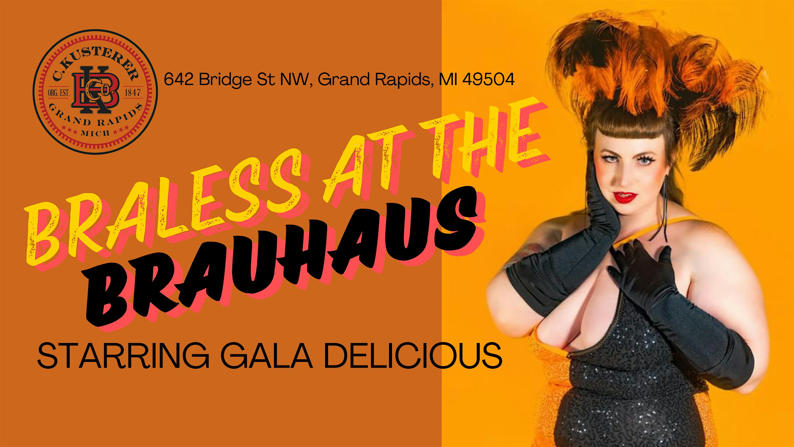 Broads Burlesque: Braless at the Brauhaus II – Grand Rapids, MI