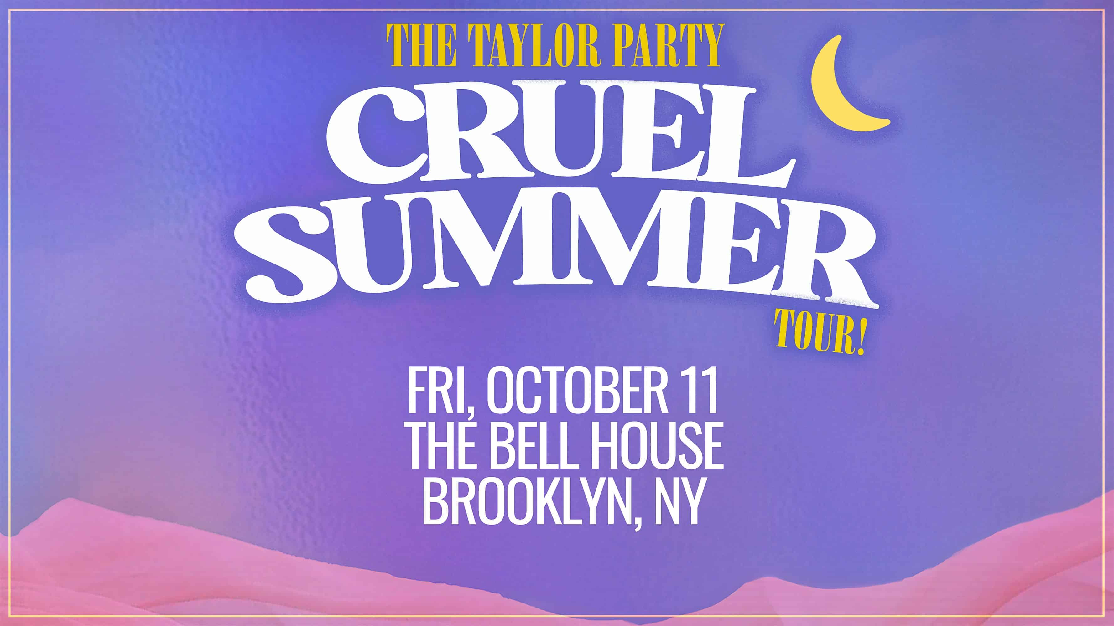 THE TAYLOR PARTY: THE TS DANCE PARTY – Brooklyn, NY