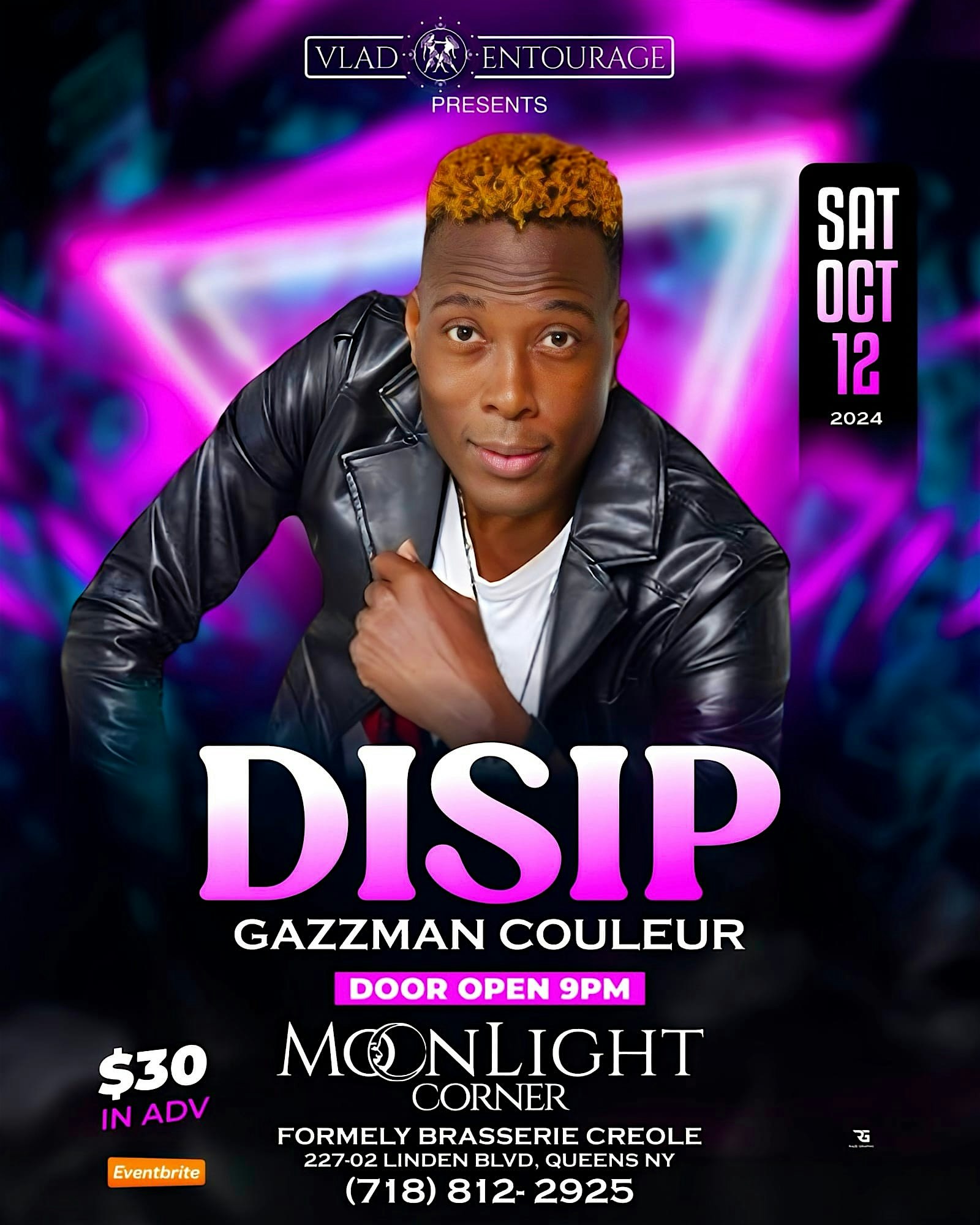 DISIP @ MOONLIGHT CORNER NYC – Queens, NY