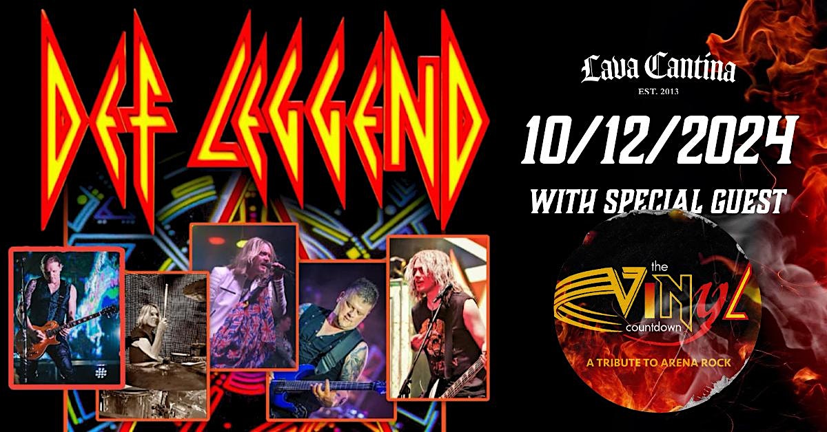 Def Leggend – Def Leppard Tribute w/ The Vinyl Countdown – The Colony, TX