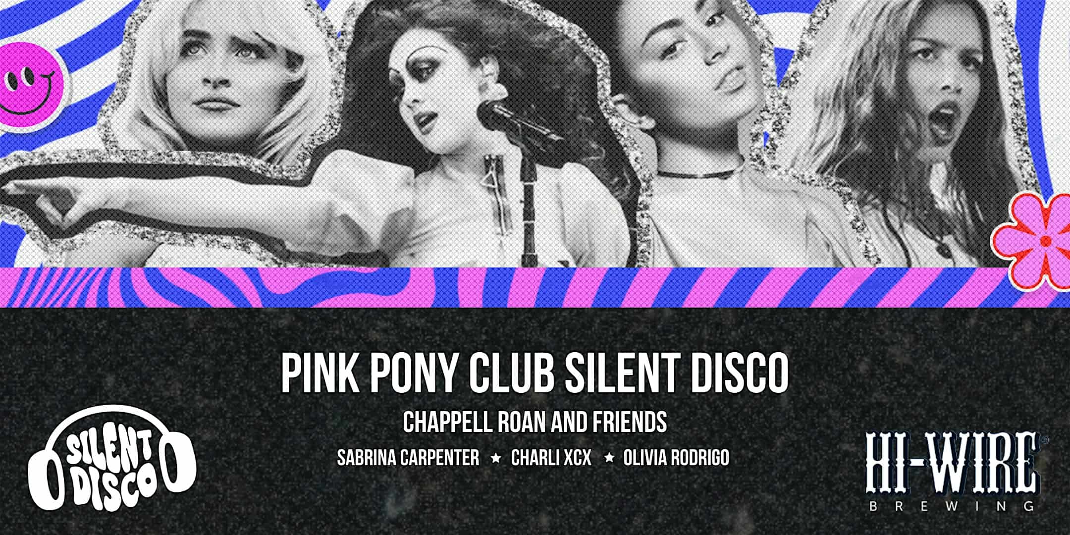 Pink Pony Club Silent Disco at Hi-Wire Brewing Co. Louisville – Louisville, KY