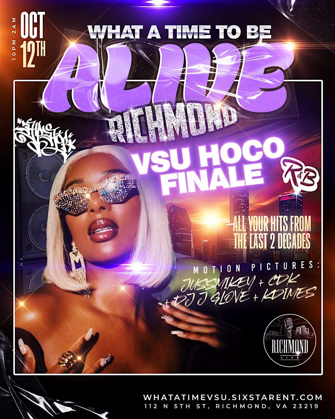 What A Time To Be Alive Richmond: VSU Homecoming Finale – Richmond, VA