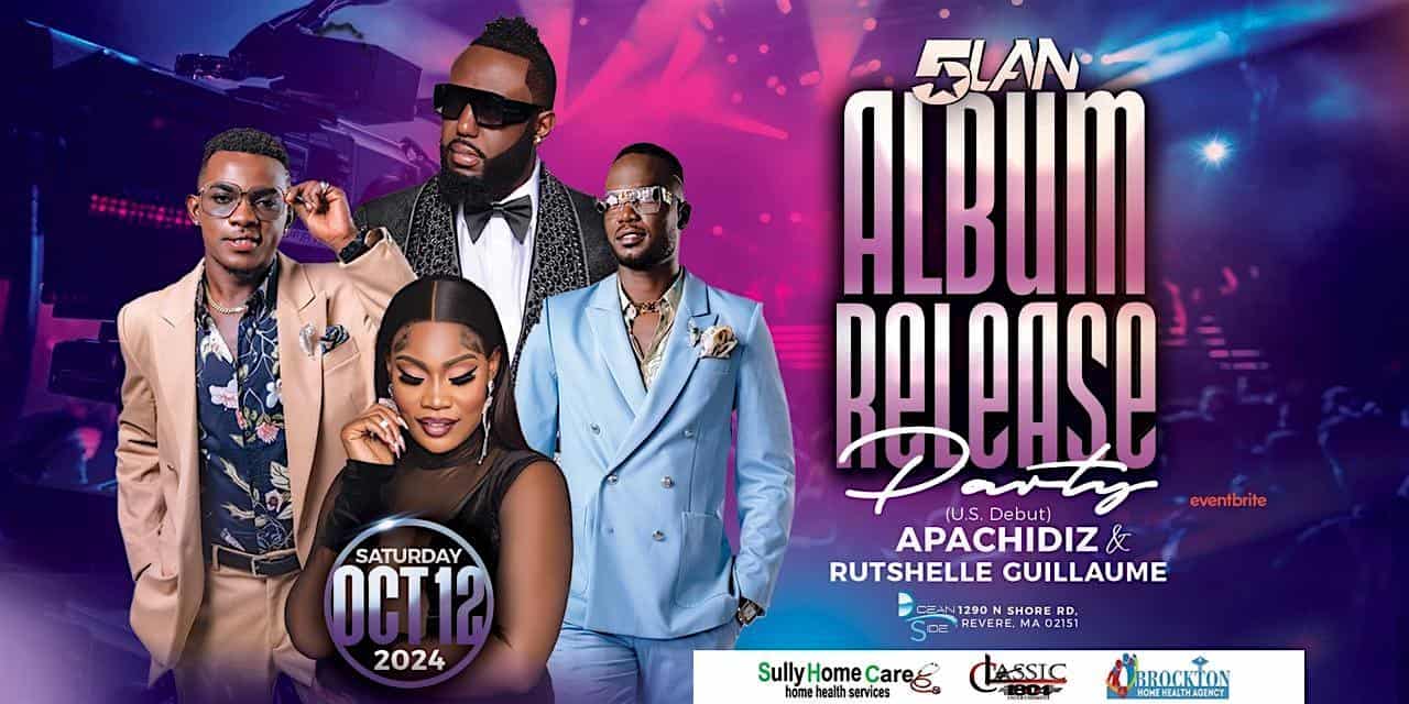 5LAN ALBUM RELEASE PARTY FT RUTSHELLE & APACHIDIZ – Revere, MA