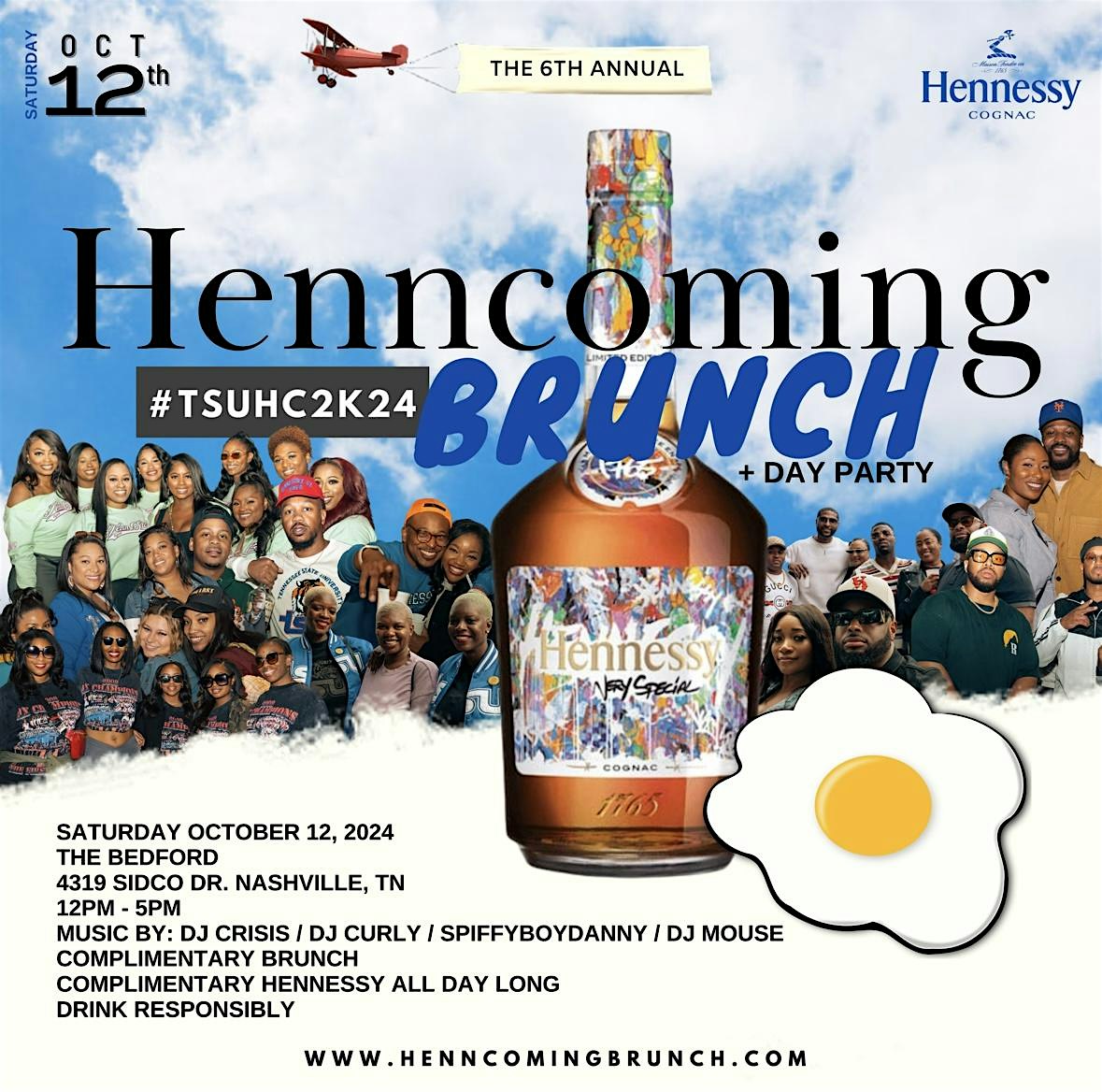 6th Annual TSU {HENN:coming Brunch} Sponsored By Hennessy #TSUHC2024 – Nashville, TN