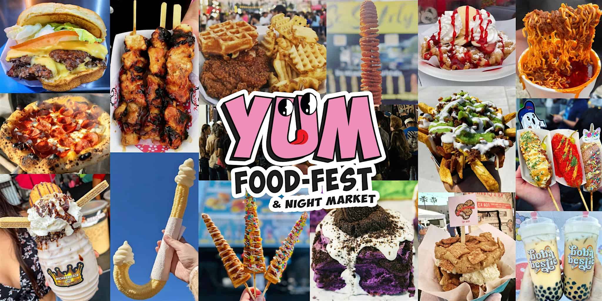 Yum Food Fest & Night Market l October 12 – 13, 2024 – Palm Desert, CA