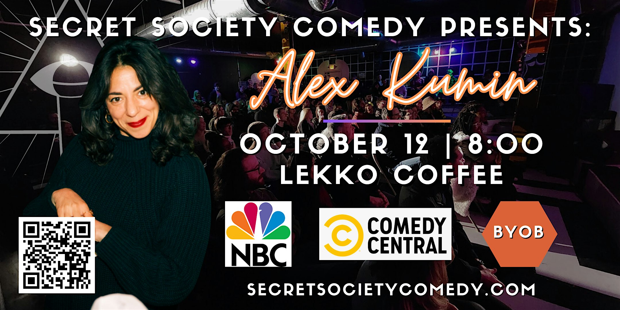 Alex Kumin | Secret Society Comedy In Hingetown – Cleveland, OH