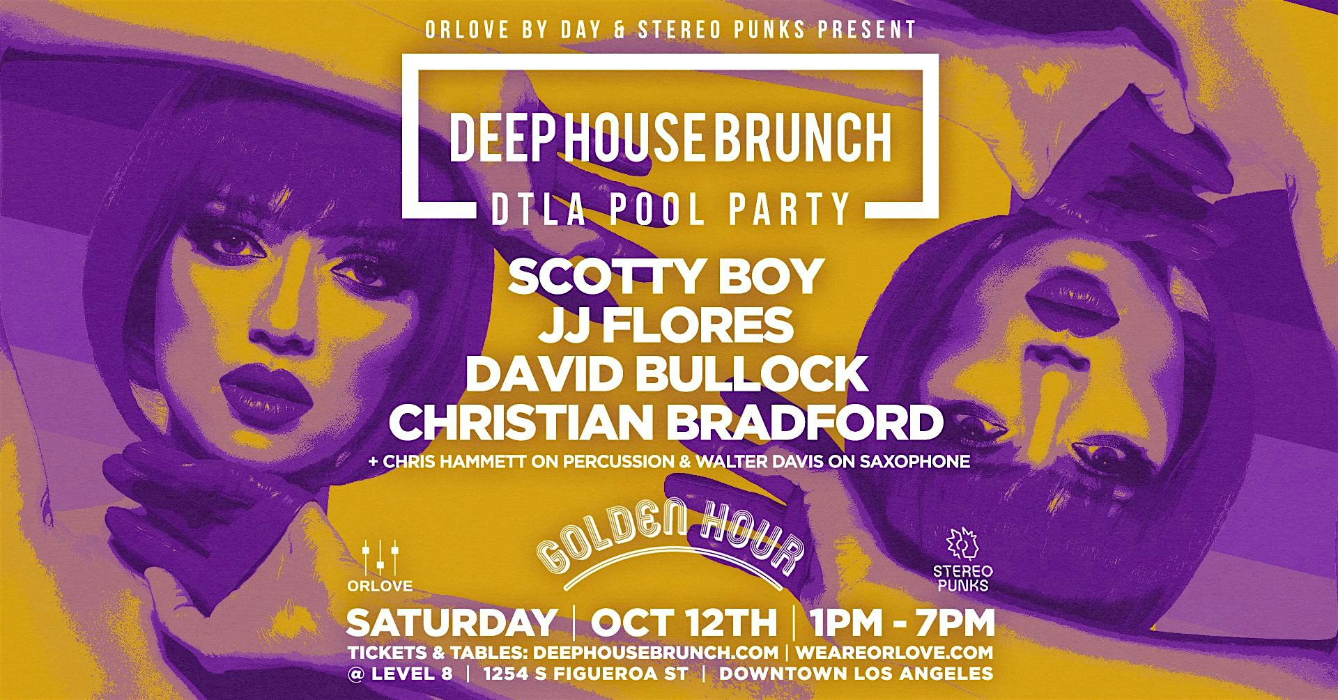 Deep House Brunch POOL PARTY – Los Angeles, CA