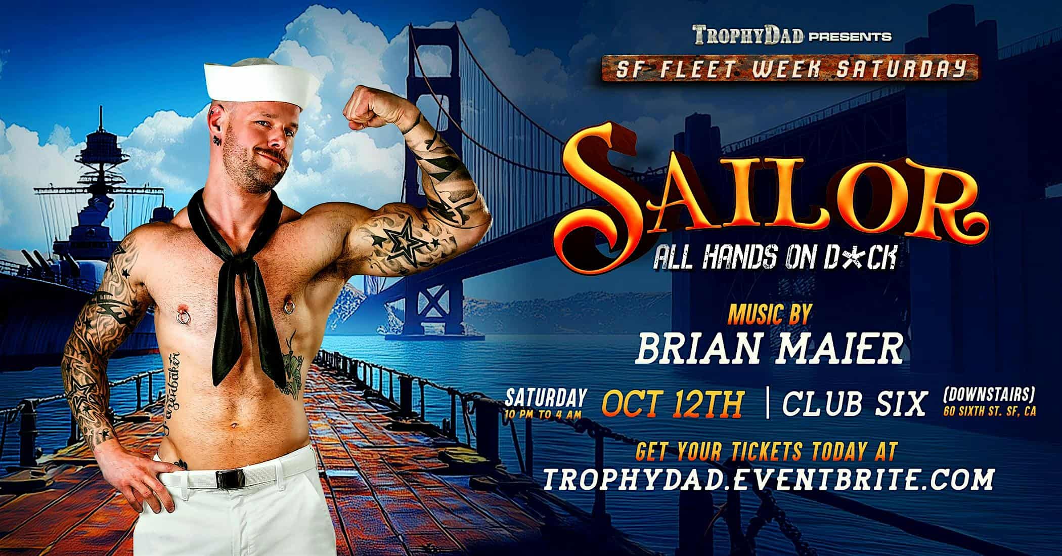 SAILOR – All Hands On D*CK – San Francisco, CA